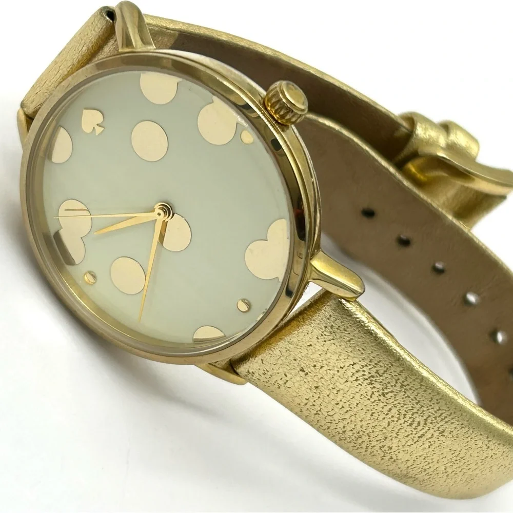 Kate Spade Gold Polka Dot Watch